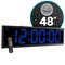 Ivation Waterproof Large Digital Clock, Outdoor Large LED Clock with Stopwatch, Alarms & More!